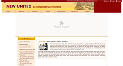 Desktop Screenshot of newunited.co.in