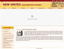 Tablet Screenshot of newunited.co.in